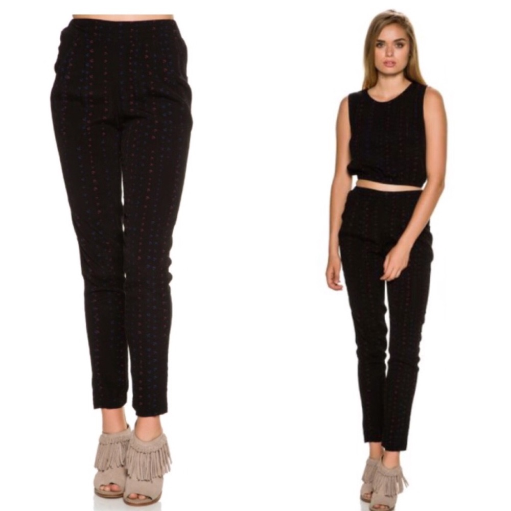 NWOT RVCA Shelter High Waist Pant